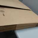 Amazon Basics Cardboard Moving Boxes for Packing and Shipping, Medium Size, 18" x 14" x 12", Brown, 10-Pack