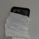 Cruise Fan Cabin Approved - Magnetic Hook Included To Hang On Walls - Portable USB Rechargeable & Plug-In, Timer Function & 5-Speed Adjustable, White Noise, Long Battery Life, Perfect for 2026 Cruises (Black - 2000mAh Battery)