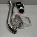 6.6 Turbo Mouthpiece, LLY Engine Turbo Mouthpiece Fits for Duramax 6.6L LLY 2004.5-2010, Inlet Manifold Intake Elbow Compatible with Chevrolet GMC Sierra Trucks with 117000500 Pipe, Siver