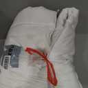 COHOME Quilted Twin/Twin XL Comforter - All-Season Down Alternative Duvet Insert - Luxury Hotel Cooling Pure White Comforter with Anti-Clump Tech & 8 Tabs - Reversible 64"x88"