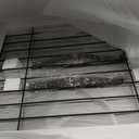 Dog Gate Indoor, Metal Dog Gates for Doorways House, 24-Inch Freestanding Pet Gates for Dogs, Puppy Fence (4 Panel, White)