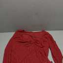 Womens Long Sleeve Going Out Tops Lace V Neck Mesh Crop Shirts Sexy Cute Y2K Fall Trendy Outfits 2026, XXL