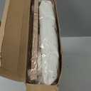 Cat Window Perch with Industrial-Grade Suction Cups - Solid Pine Wood Hammock Bed, Soft Cushion - 42 lb Capacity for Cats Inside (Medium, Beige)