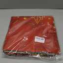 ROCKY&CHAO Christmas Garage Door Cover with Sparkling Night-Time Effect, 6x13ft Red & Green Holiday Banner for Single/Double Garage, Outdoor Christmas Decorations, Weather-Resistant Polyester Fabric