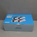 ANRAN 2K Cameras for Home Security Outside, Solar Security Cameras Wireless Outdoor, Battery Powered WiFi Surveillance with Human Detection, Color Night Vision, Spotlight, Works with Alexa (4 Pack)