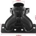 Exhaust Manifold with Exhaust Pipe Donut Gasket Spring Rebuild Kit Replace 1262138-489 5250091 for Polaris Ranger Crew 800 HD 800 XP 800 for Sportsman 600 700