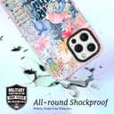 for iPhone 14 Plus & iPhone 15 Plus Case, Romantic Coastal Collage, Romantic Soft Slim TPU Compatible with MagSafe, Military-Grade Drop Protection & Camera Protection for Women Girls Ocean