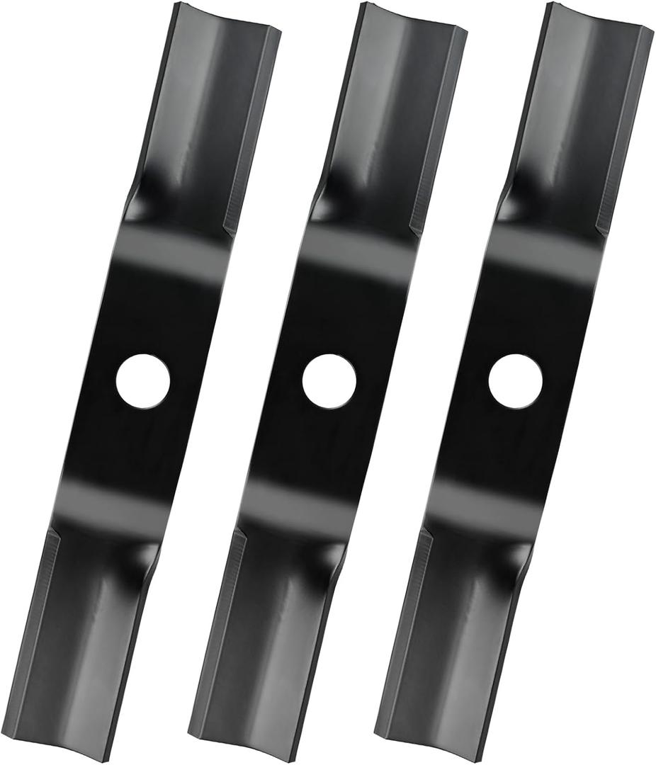 K5583-34340 Mower Blades Compatible with Kubota 48" Deck Z723 Z724, K5583-34350 Blades Fit for RCK48P-751Z 781Z Mowers, Replace K5583-97530, 15314, 340-458, 3 Pack