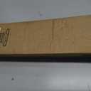 Tension Curtain Rod No Drilling, Extra Long 45-177 Inch, Black