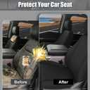 SAPUBK Custom-Fit Rear Seat Covers Replace for 2015-2025 Ford F150 and 2017-2025 F250 F350 F450 40/60 Split Seat, Premium Neoprene Composite Soft Foam Lining Airmesh Breathable Seat Cover