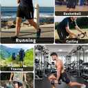 JZCreater Mens Shorts, 2-in-1 Athletic Workout Running Shorts with Liner, 2 Inner Pocket, Quick Dry Gym Shorts for Men (L)