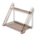 Clear Desk Top Storage Shelf Makeup Rack for Vanity Table Kitchen Countertop