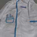 Doctor Costume for Kids, Toddler Doctor Coat with Stethoscope, Kids Lab Coat Career Day Costume for Boys Girls, L, Set of 2