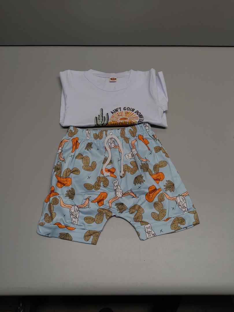 Kodaruber T-shirt And Shorts 12-18M