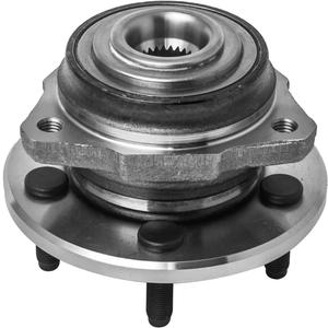 Front Wheel Hub and Bearing Assembly Left or Right Compatible 2002-2005 Jeep Liberty AUQDD 513178 [ 5 Lug Non-ABS ]