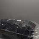 PO PO BEAR Zero Degree Sleeping Bag for Adults 100% Cotton Flannel Tall and Big (84" x 40" Right Zip, 0F Black)