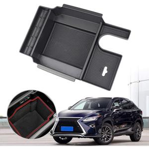 kenddeel Compatible with Center Console Organizer Lexus 2016 2017 2018 2019 2020 2021 2022 RX RX200t RX350 RX400h RX450h Accessories Armrest Box Secondary Storage Box Insert Tray