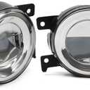 Pair Fog Lights Compatible with Q50 QX50 Q60 QX60 Q70L QX80 2014-2018 Left & Right Side Front Bumper Daytime Running Lamps 261554GA0A 261554GA0B IN2593108 IN2592108