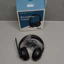 AOC Wireless Headset with Mic for Work, Bluetooth 5.4 Headphones with Noise Canceling Microphone, USB C, 30H, Clear Calls & Mic Mute for PC, Laptop, Cell Phones, Zoom - Black