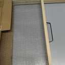 Large Soil Sifter – 0.24" Mesh, Heavy-Duty Wood Frame, Fast Bulk Sifting 