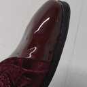 Bruno Marc Men's Dress Tuxedo Shoes Classic Patent Velvet Lace-up Formal Caden Oxford (10, Dark Red)