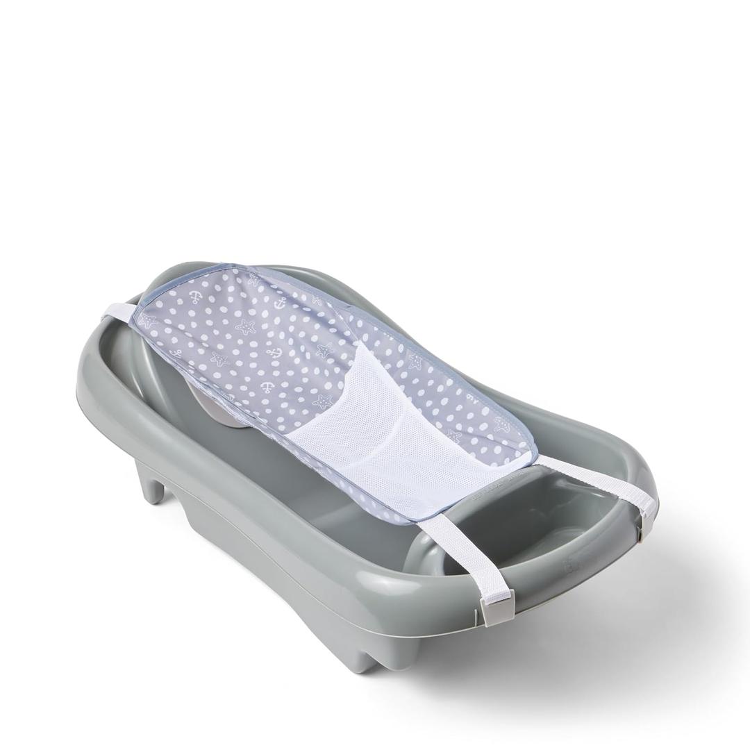 Baby Bath Tub - Newborn to Toddler 3-in-1 Baby Tub with Removable Sling - Made with 50% Recycled Material - 0 to 25 LBs