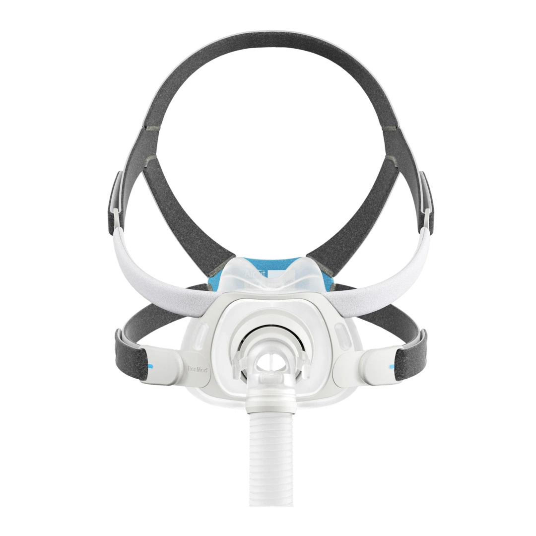 CPAP Mask,CPAP Full Face Mask Silicone Mask CPAP Mask Cover Includes Cushion,Headgear,Frame,Elbow-Universal Replacement Set Suitable for Various Models of CPAP Machines(M)