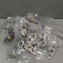 Chibery Non-Slow Close Regular Hinges, 1/2" Overlay Standard Concealed Cabinet Hinges for Face Frame Door, 3D Self Closing Hidden, 105 Opening, Easy-on Dowels  Self-Tapping Wooden Screws, 20 Pack