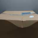 Amazon Basics Airtight Pet Food Storage Container with Scoop, BPA Free, Removable Wheels, 69 QT, Gray