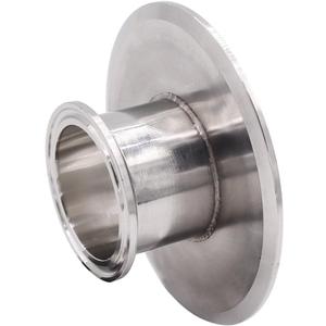 DERNORD Sanitary Concentric Reducer Tri Clamp Clover Stainless Steel 304 Sanitary Fitting End Cap Reducer (Tri Clamp Size: 4 inch x 2 inch)