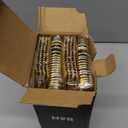 N9R 72PCS Gold Plastic Forks, Solid, Durable and Heavy Duty Plastic Forks, Perfect Utensils for Parties, Thanksgiving, Christmas and Daily Use