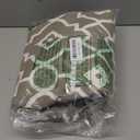 UniSimp Ironing Board Cover and Pad 18"x49" Extra Thick Natural Cotton, Scorch and Stain Resistant Iron Board Cover, Wide Ironing Board Cover with Fasteners Heavy Duty Heatproof Elastic Edge Geometric