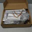 Professional Smart 4WD Metal Robot Car Chassis Kit with 97mm Mecanum Wheels, DIY RC Robotic Moving Platform,for AGV, School Eduactional Science Kits, Remote Control Robotic STEAM Model Experiment (Silver)