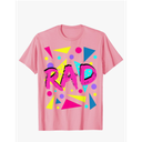 Rad 1980s Vintage Eighties Costume Party t-shirt T-Shirt 2XL