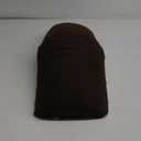 Wesiti Recliner Foot Pillow Cushion High Resilience Sherpa Memory Foam Bolster Sleeping Rest Multipurpose Half Roll Leg Pillow Suitable for Bed Chair Sofa Headrest Back Lumbar Leg Support(Chocolate)