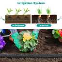 10 FT Soaker Hose 1/2" Heavy Duty Garden Hose to Save 70% Water Drip Irrigation Kit for Lawn/Yard Landscaping Beds (10FT)