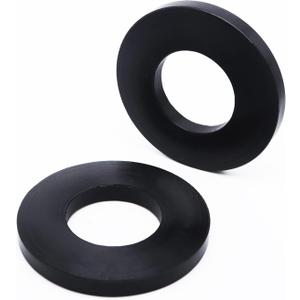 Universal Shock-Absorbers Pad Bushing Protector Rubber Ring Bushing Suspension Top Tower Buffer Engine Hood Seal Rack Bearing Deaf Soundproofing Seal-Black