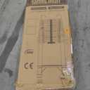 SINMEIRUN 20.3 FT Telescoping Ladder, Aluminum Extension Ladder, 330 lbs Load Capacity, Multi-Purpose Collapsible Ladder for Home and Work; Yellow