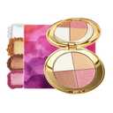 Eyes & Cheeks Makeup Palette - 4-in-1 Eyeshadow, Blush, Highlighter & Bronzer with Smooth Velvet Texture that Blends Easy, Travel-Friendly Full Face Makeup Kit, Perfect Palette Gift for Women