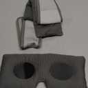 Weighted Eye Mask for Sleeping,100% Blackout Sleep Cover, Removable Pressure for Anxiety & Insomnia, Adjustable Strap for Side Sleepers Women/Men Travel w/Washing Bag