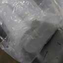 ChrisDowa Cordless Blackout Roller Shades for Windows, Thermal Insulated UV Protection Pull Down Shades, Total Blackout Window Blinds for Home, Office, Bedroom, Door (70" W x 72" H,White)