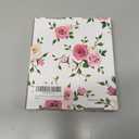 KY&BOSAM Blue Bird Suncatcher Merry Christmas Stained Glass Panel Suncathers for Windows Wind Chime Hanging Ornament with Pressed Flower and Metal Heart Charm Birthday Gift for Women Christmas Decor