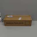 Wedding Arch Backdrop Stand 6.6x6.6 FT Gold Square Balloon Arch Frame for Wedding, Birthday Party, Baby Shower Ceremony Decoration