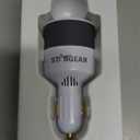 Starlink Mini Car Adapter 12V to 24V DC Step Up Converter with 60W Car Cigarette Lighter Adapter, Starlink Mini 12V Adapters Supports 16 AWG Official 30M, Ideal for RV, Boat, Trailer (White)