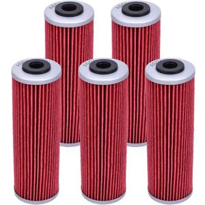 5pcs HF650 Oil Filter Replacement for KT/M 1290 Super Adven/ture R/S/T 2015-2022 for Adventure 990 790 890 950 1050 1090 1190
