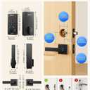 Philips WiFi Smart Door Lock with Handle, Built-in WiFi App Remote Control, Keyless Entry Door Locks for Front Door, Smart Deadbolt Auto Lock, Support Alexa & Google, IP54 Waterproof, Matte Black