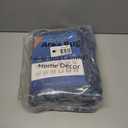 RUGSREAL Christmas Rug 3x5 Pine Cones Decor Rug Non Slip Washable Rugs Low Pile Indoor Floor Cover for Bedroom Living Room, Blue