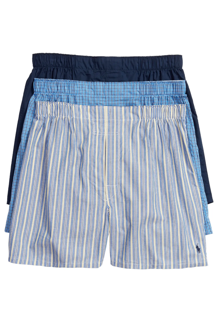 Polo Ralph Lauren L77209 Men's 3 Pack Cotton Boxers Size XL