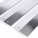 Hisencn Replacement Parts for Chargriller 5050, 3001, 5650, 3008, 3030, 4000, King Griller 5252 Grill, Stainless Steel Burner Tube, Heat Plate Tent, Ignitor for Chargriller Parts Replacement