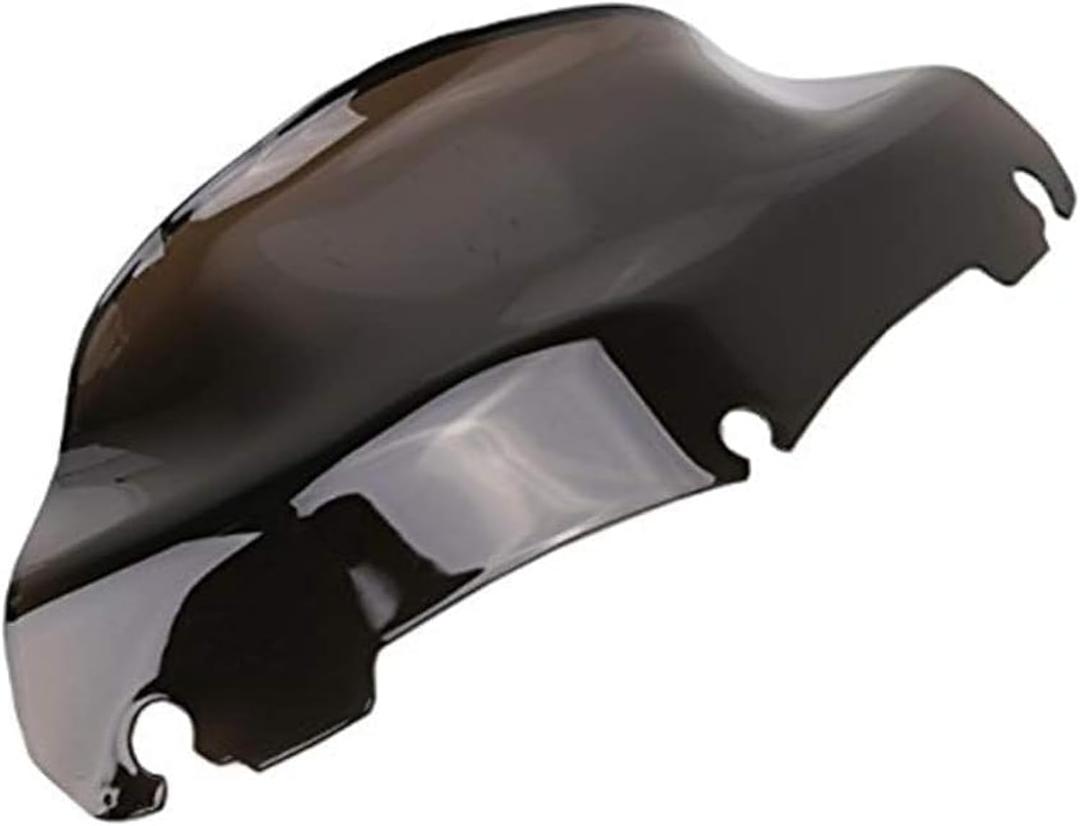 9" Wave Windshield Windscreen For Harley Touring Street Glide Electra Glide Ultra Limited FLHT FLHTC FLHX 2014-2024 Smoked Dark Motorcycle Windshield